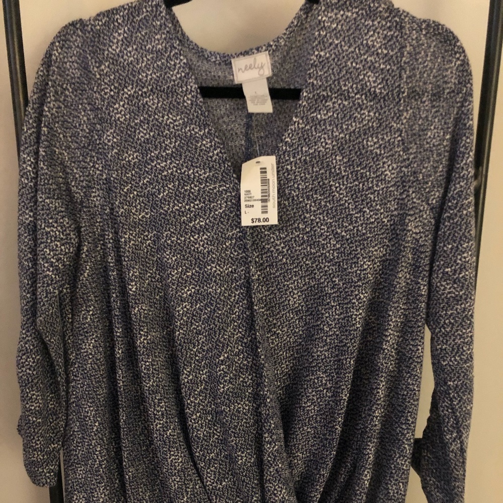 Lightweight Long Sleeve Wrap Shirt